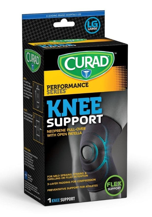 Curad Knee Support Support Rotula Ambidiestro Flex Medline Performance 1 pcs | CMC Pharmacy Cabo Delivery in Cabo Curad Knee Support Support Rotula Ambidiestro Flex Medline Performance 1 pcs