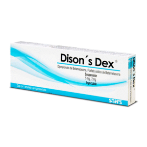 BETAMETHASONE DIPROPIONATE / BETAMETHASONE SODIUM PHOSPHATE INJECTABLE SUSPENSION 1 AMPOULE