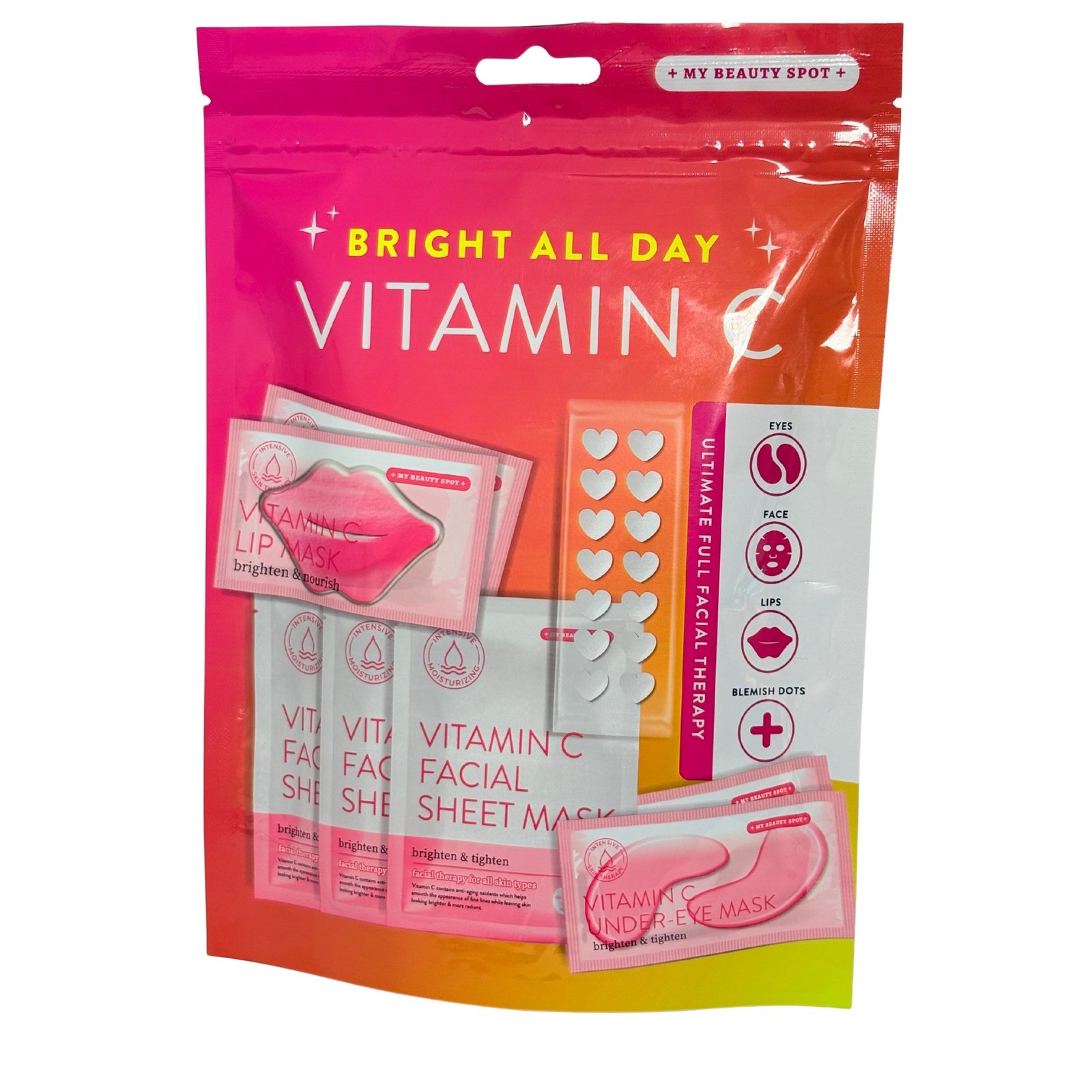 My Beauty Spot Set Care Skin with Vitamin C, Shine Todo Day, 33 Pieces for rutina diaria. | CMC Pharmacy Cabo Delivery in Cabo My Beauty Spot Set Care Skin with Vitamin C, Shine Todo Day, 33 Pieces for rutina diaria.