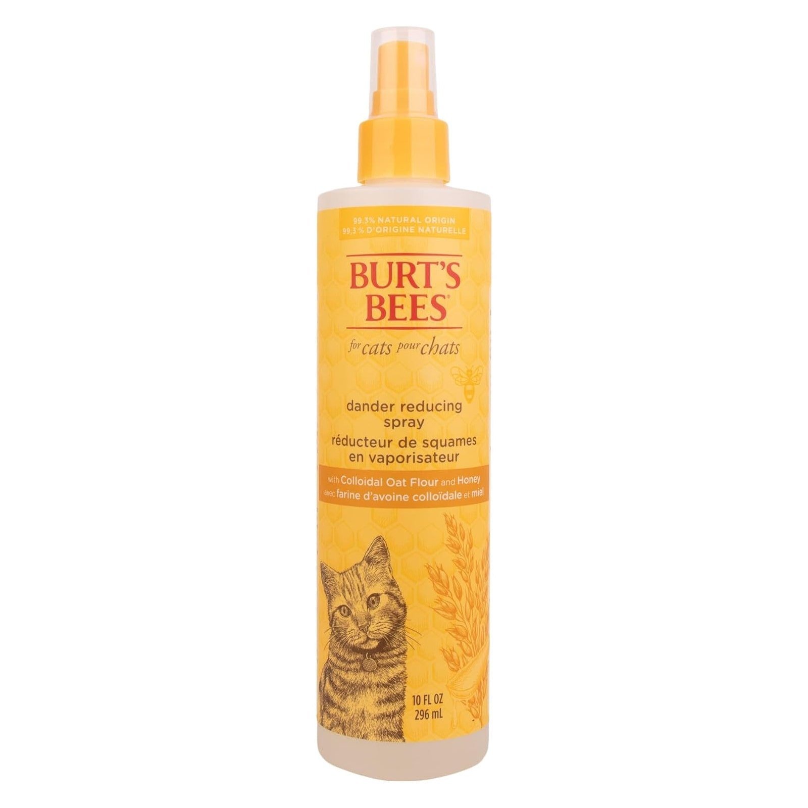 BURT'S BEES Spray Reductor Caspa for Cats 296 ml | CMC Pharmacy Cabo Delivery in Cabo BURT'S BEES Spray Reductor Caspa for Cats 296 ml