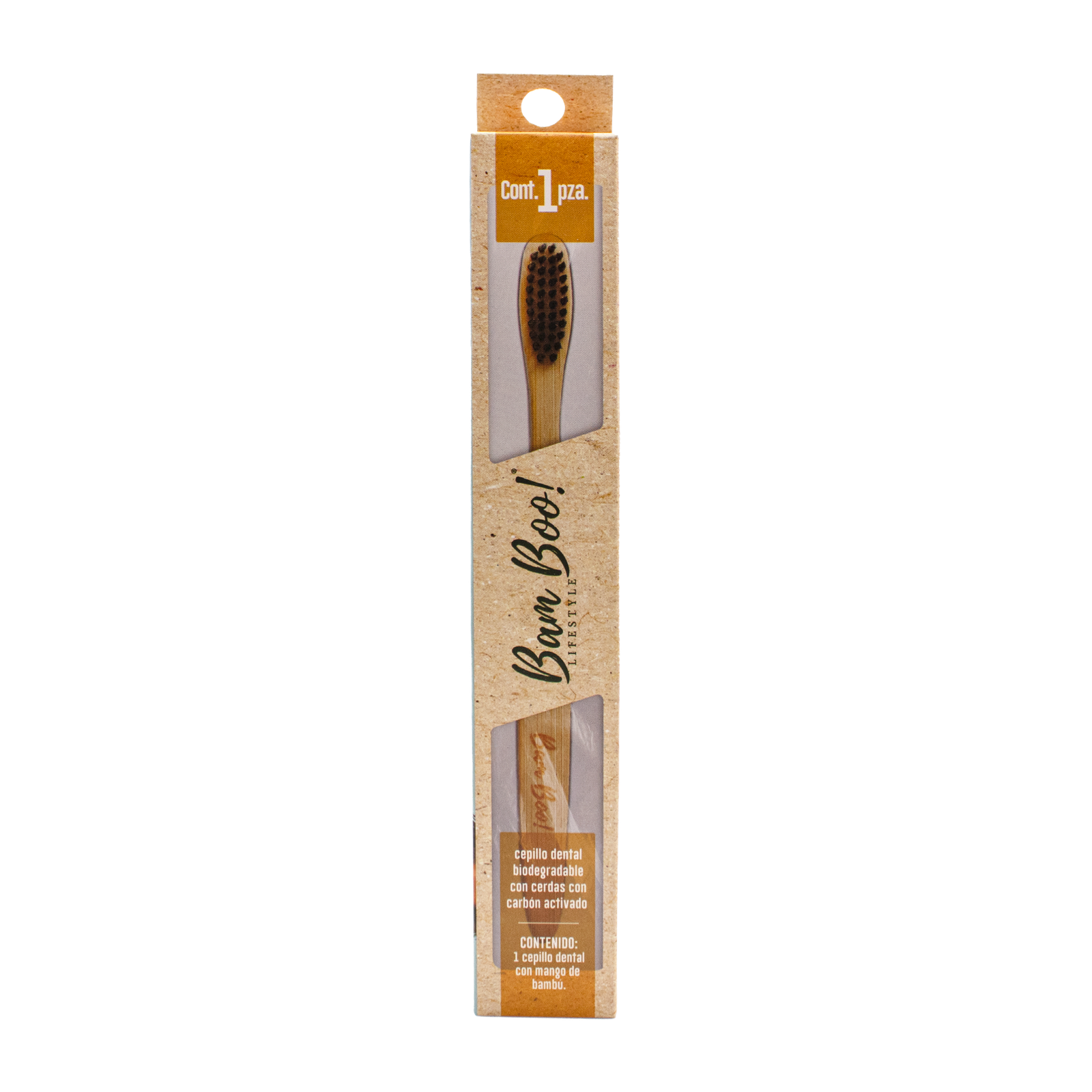 Toothbrush with Mango Bamboo | CMC Pharmacy Cabo Delivery in Cabo Toothbrush with Mango Bamboo