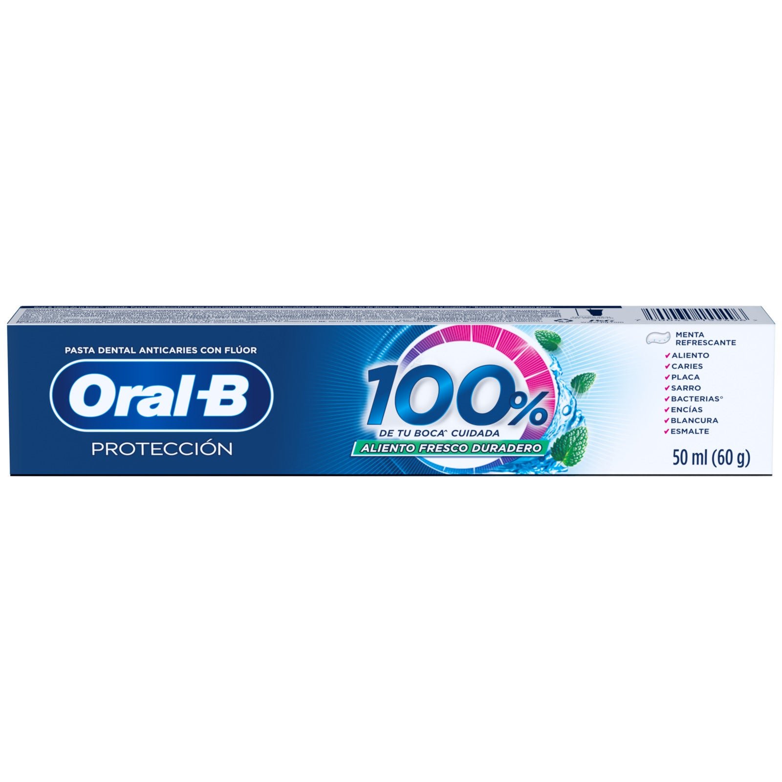 Toothpaste Oral B 100% 50 ml | CMC Pharmacy Cabo Delivery in Cabo Toothpaste Oral B 100% 50 ml