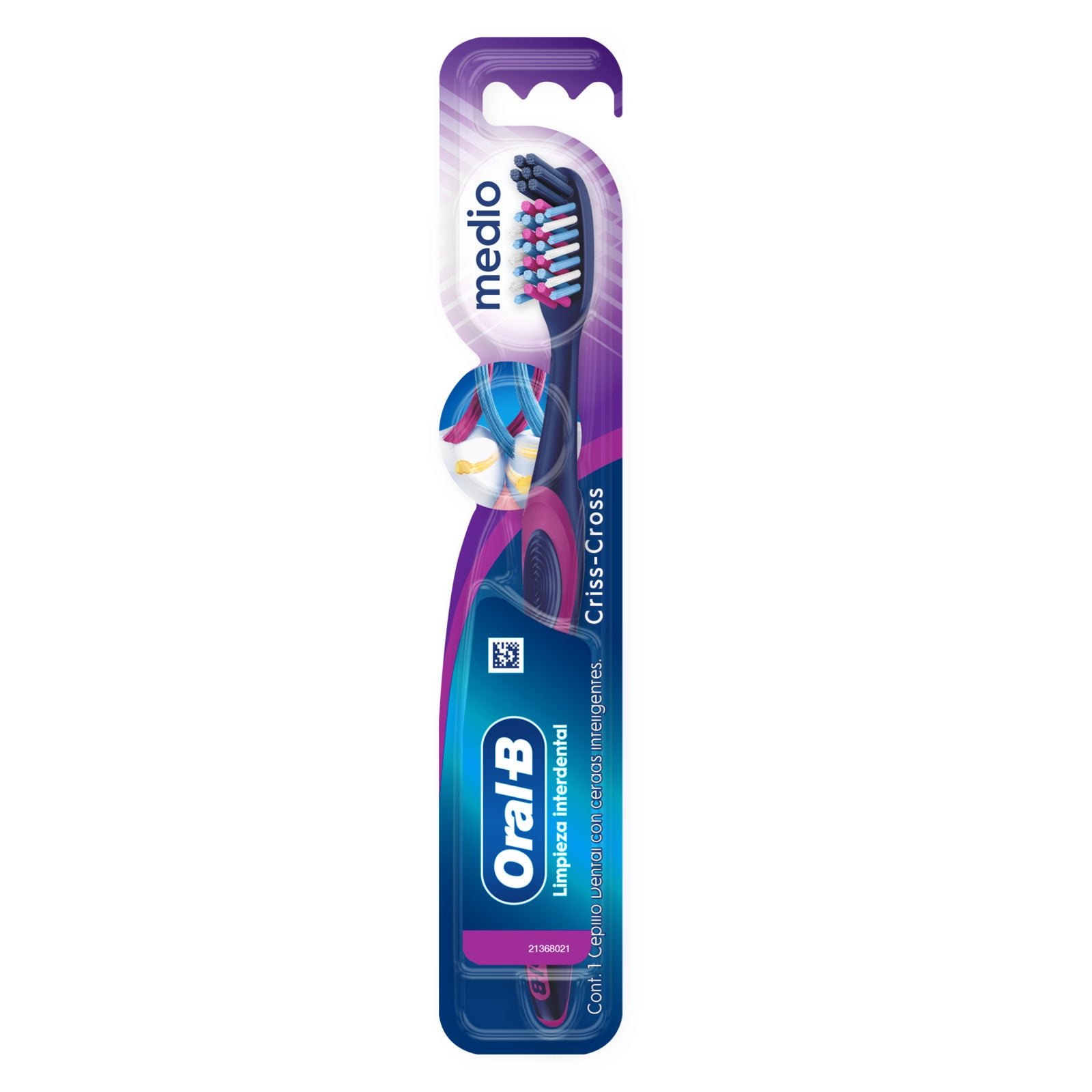 Toothbrush Oral-B CrissCross Soft | CMC Pharmacy Cabo Delivery in Cabo Toothbrush Oral-B CrissCross Soft