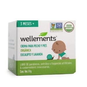 Wellements Cream for Chest & Feet Organic