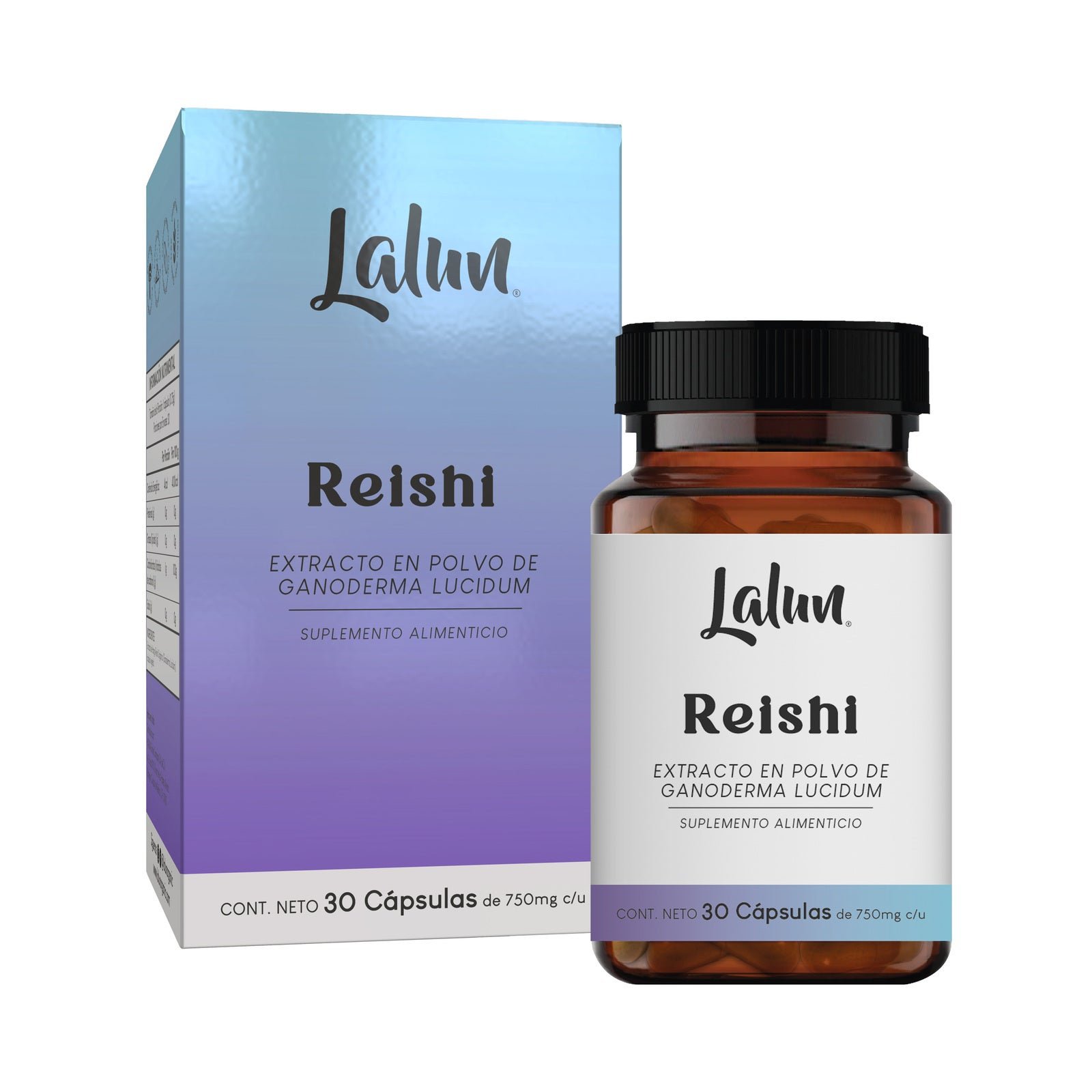 Lalun Organic Reishi - Extracto Organic in Powder Ganoderma Lucidum 30 pcs | CMC Pharmacy Cabo Delivery in Cabo Lalun Organic Reishi - Extracto Organic in Powder Ganoderma Lucidum 30 pcs