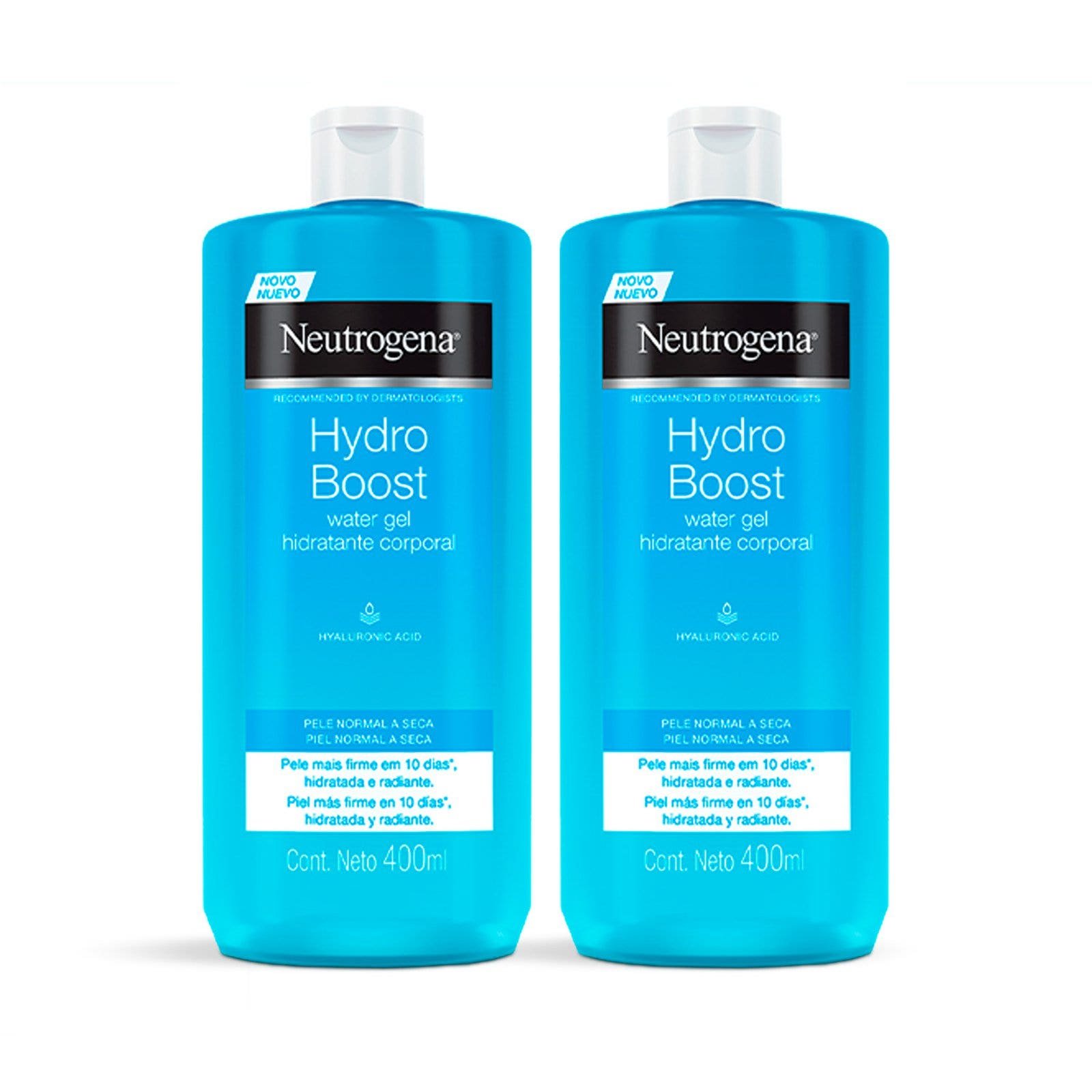 Cream Body Neutrogena Hydro Boost Hyaluronic Acid 400 ml - 2 Pack | CMC Pharmacy Cabo Delivery in Cabo Cream Body Neutrogena Hydro Boost Hyaluronic Acid 400 ml - 2 Pack