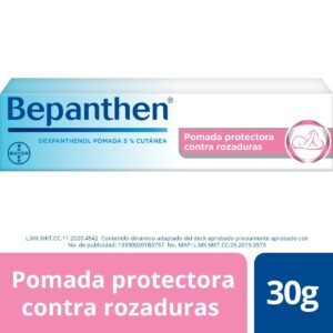 Bepanthen Dexpanthenol 5 % Ointment Protective contra Rozaduras Tube with 30 g