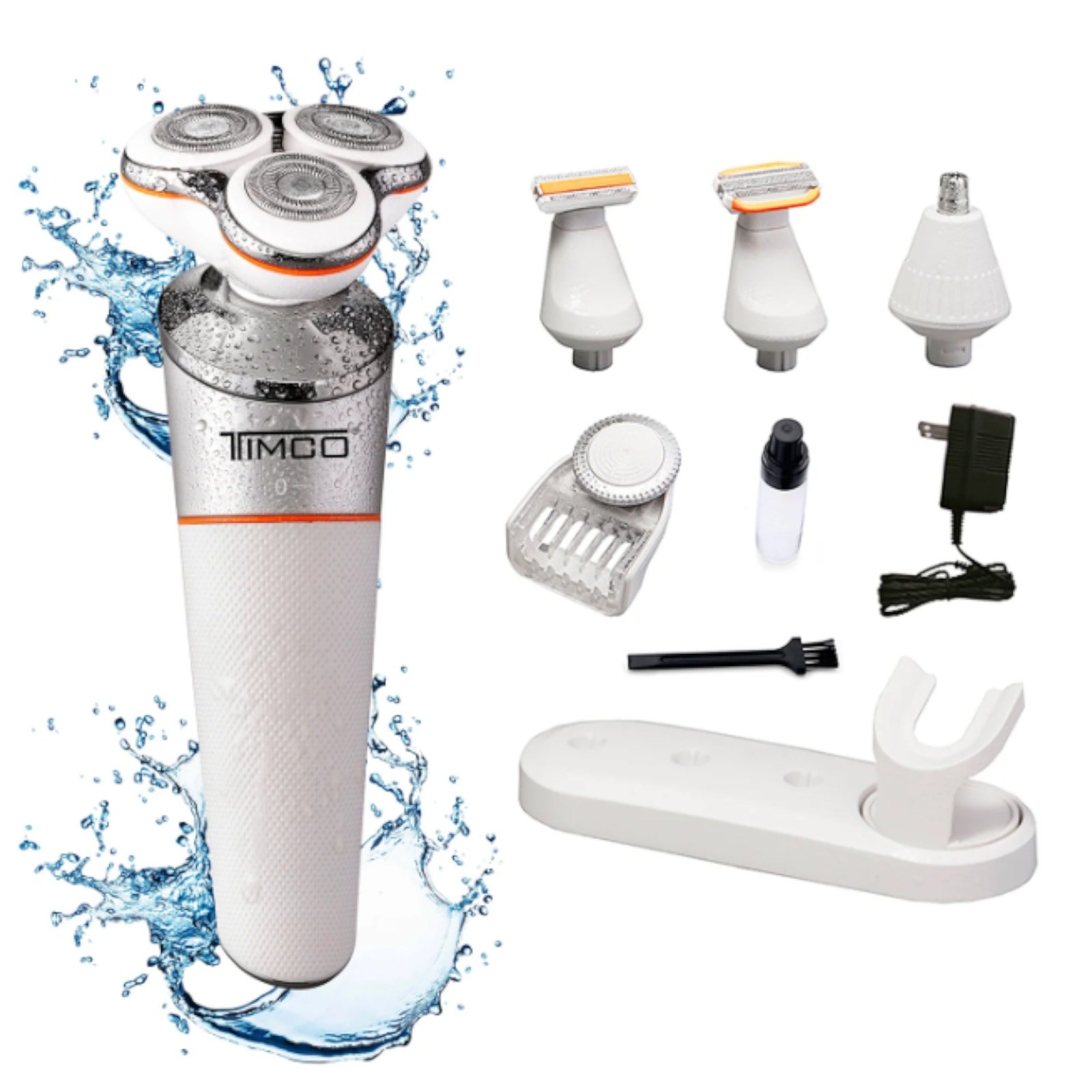 TIMCO Shaver Electric Rechargeable Trimmer Durable Water | CMC Pharmacy Cabo Delivery in Cabo TIMCO Shaver Electric Rechargeable Trimmer Durable Water