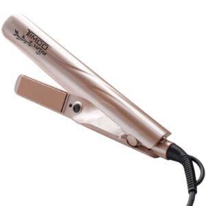 TIMCO Curved Hair Straightener with Conditioning Argan