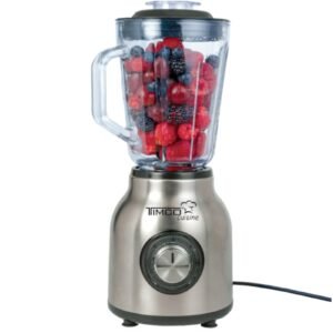 TIMCO Blender Cup Glass 1.5 Liters Stainless Steel