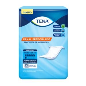 Protector Superficies TENA Predoblado 10 Pieces