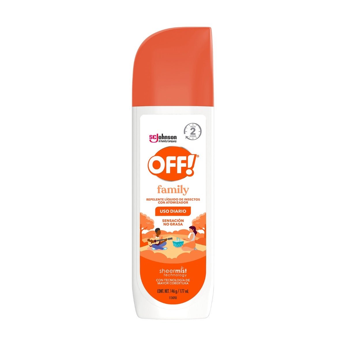 Off! Family Repellent Liquid Insectos with Atmizador 177 ml | CMC Pharmacy Cabo Delivery in Cabo Off! Family Repellent Liquid Insectos with Atmizador 177 ml