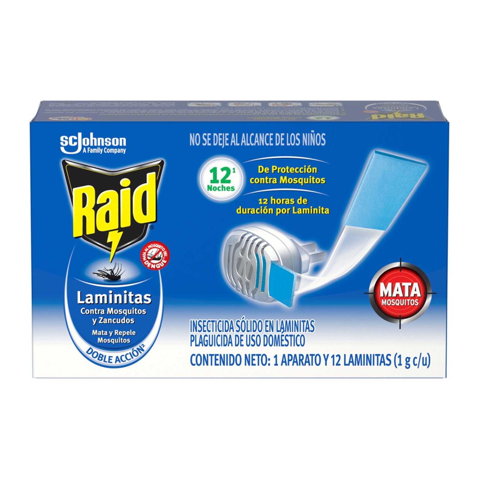 Raid Laminitas 12 Units +Aparato | CMC Pharmacy Cabo Delivery in Cabo Raid Laminitas 12 Units +Aparato
