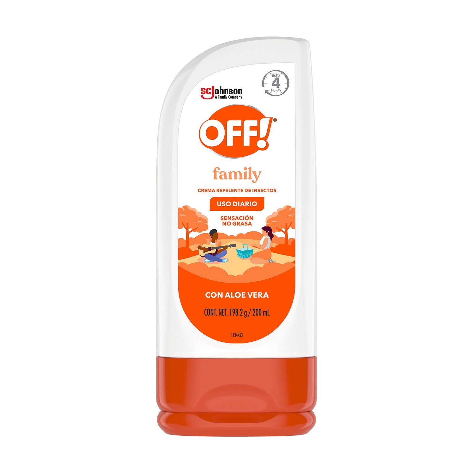 Off! Family Repellent Insectos in Cream 200 ml | CMC Pharmacy Cabo Delivery in Cabo Off! Family Repellent Insectos in Cream 200 ml