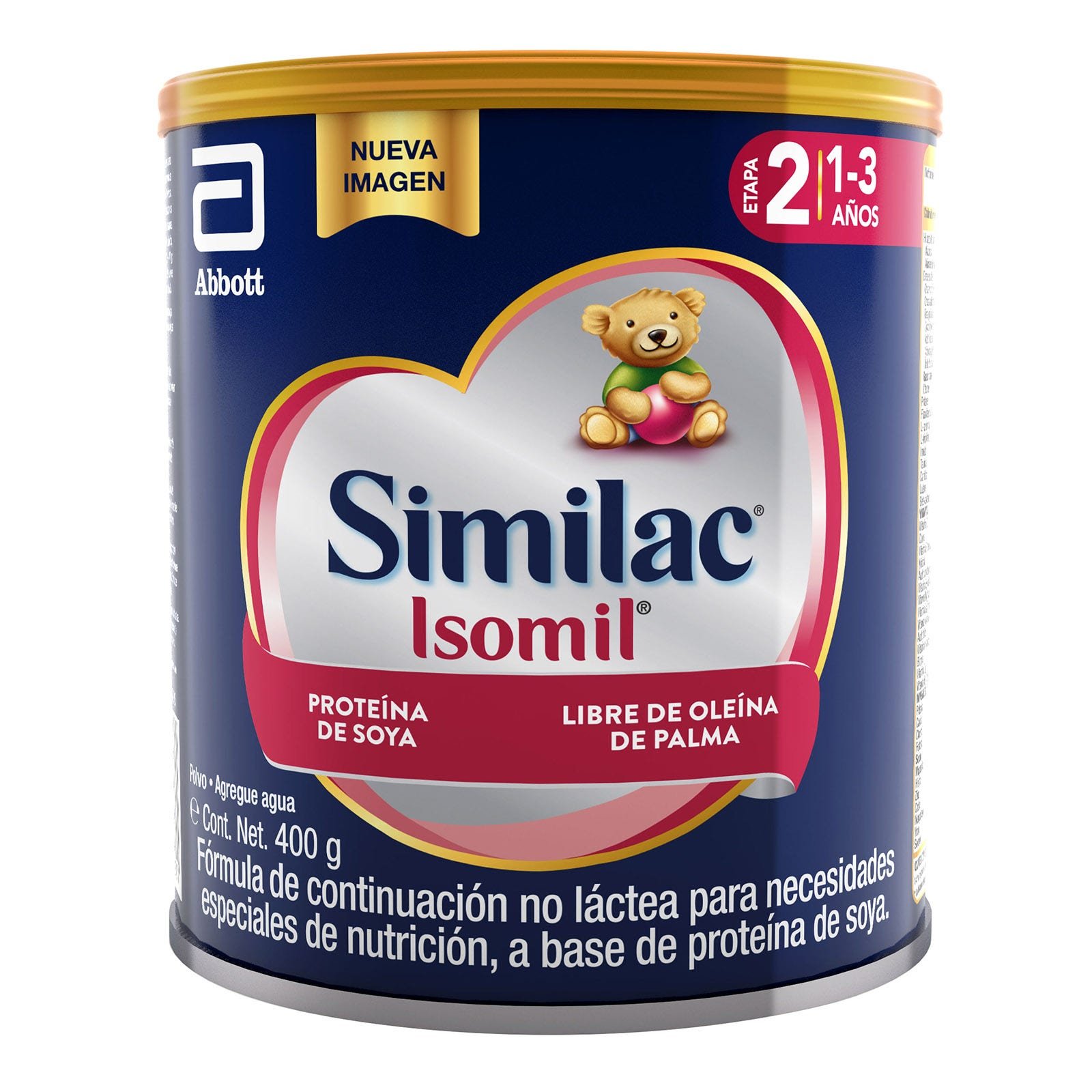 Similac Isomil 2 Formula Follow-On Especializada a Base Protein Soya 400 g | CMC Pharmacy Cabo Delivery in Cabo Similac Isomil 2 Formula Follow-On Especializada a Base Protein Soya 400 g
