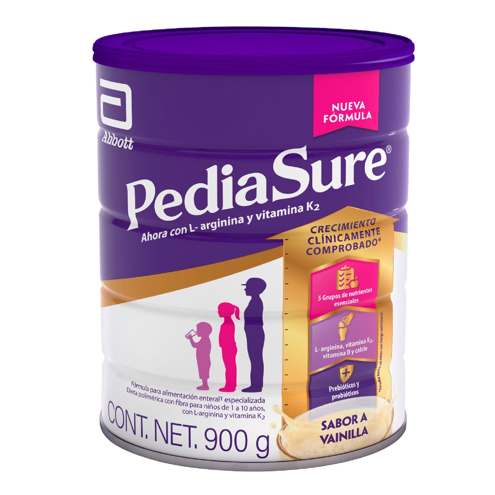 Pediasure Plus Dietary Supplement Vanilla Flavor Powder 900 g | CMC Pharmacy Cabo Delivery in Cabo Pediasure Plus Dietary Supplement Vanilla Flavor Powder 900 g