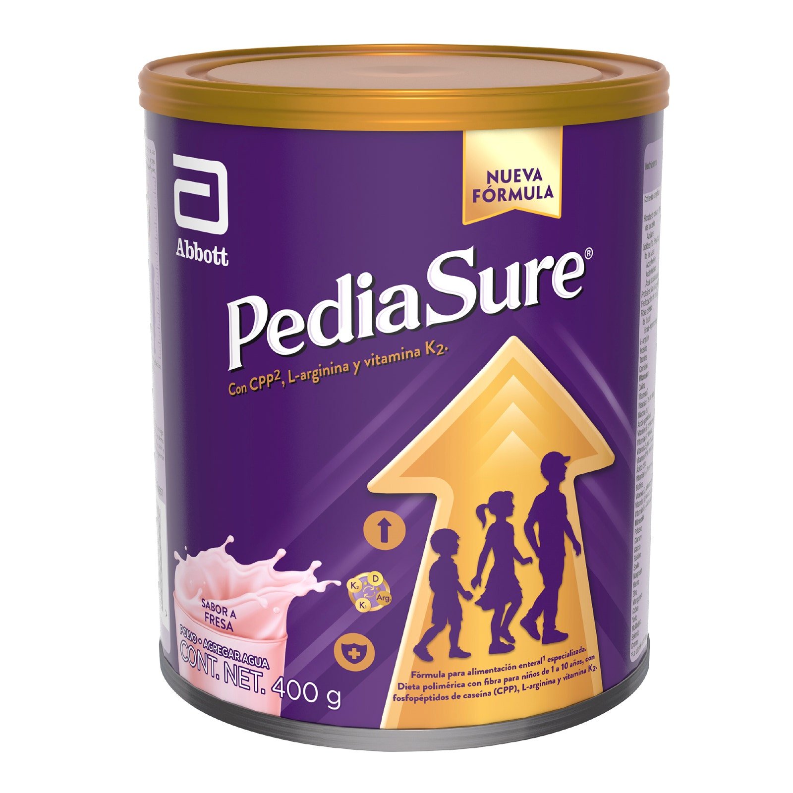 PediaSure Plus Dietary Supplement Strawberry Flavor Powder 400 g | CMC Pharmacy Cabo Delivery in Cabo PediaSure Plus Dietary Supplement Strawberry Flavor Powder 400 g