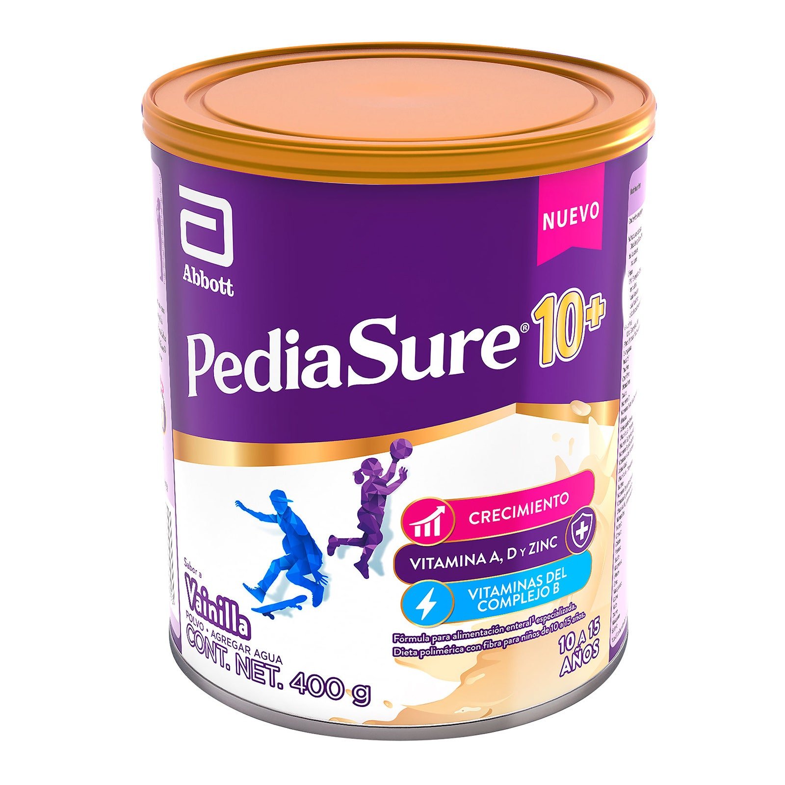 Pediasure 10+ Vanilla 400 g | CMC Pharmacy Cabo Delivery in Cabo Pediasure 10+ Vanilla 400 g