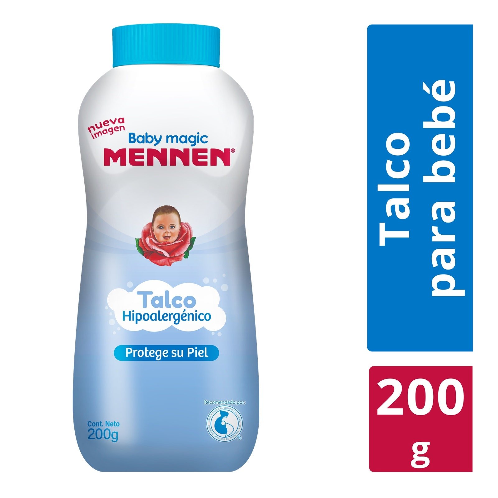 Mennen Talco Blue 200 g | CMC Pharmacy Cabo Delivery in Cabo Mennen Talco Blue 200 g
