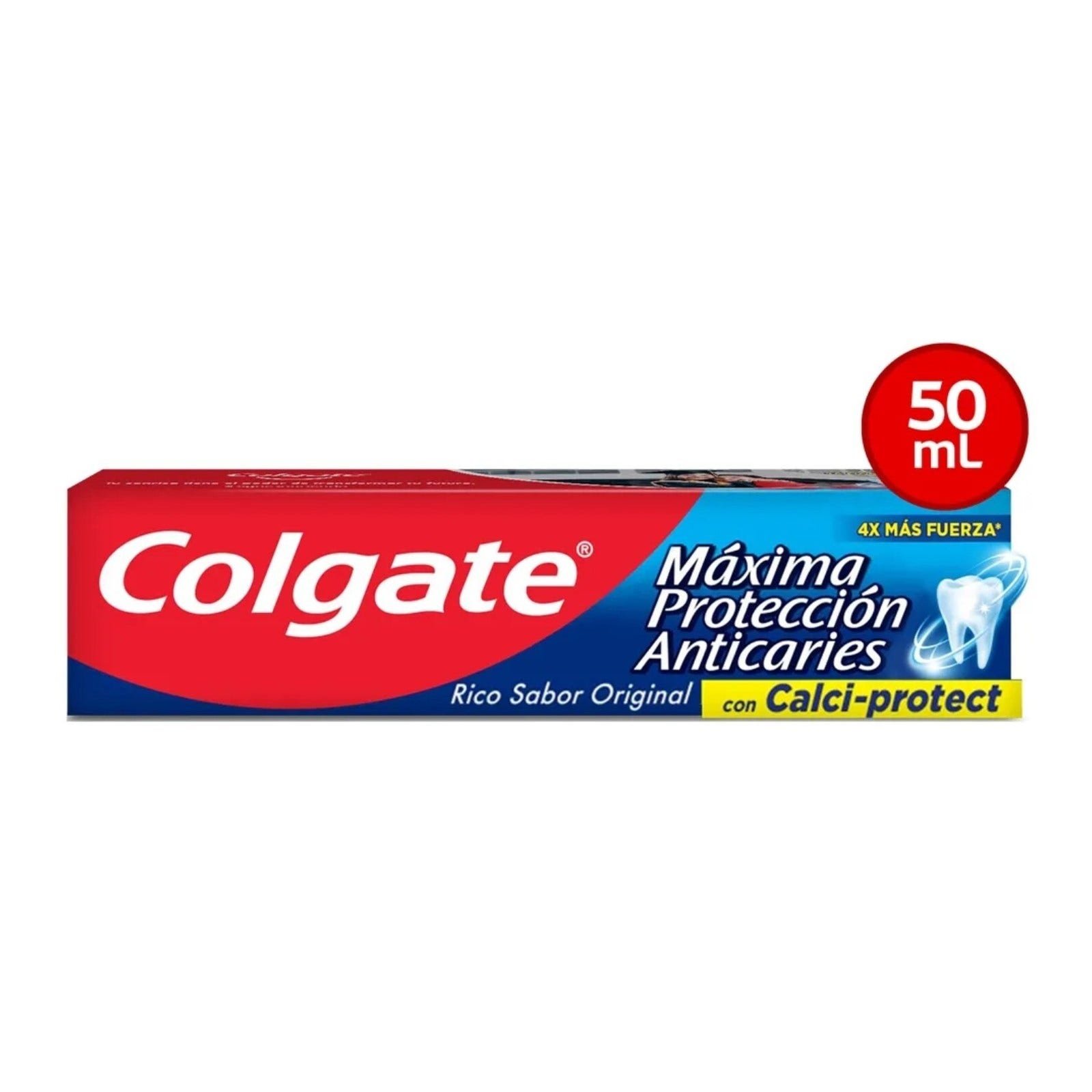 Toothpaste Colgate Máxima Protection Anticaries 50ml | CMC Pharmacy Cabo Delivery in Cabo Toothpaste Colgate Máxima Protection Anticaries 50ml
