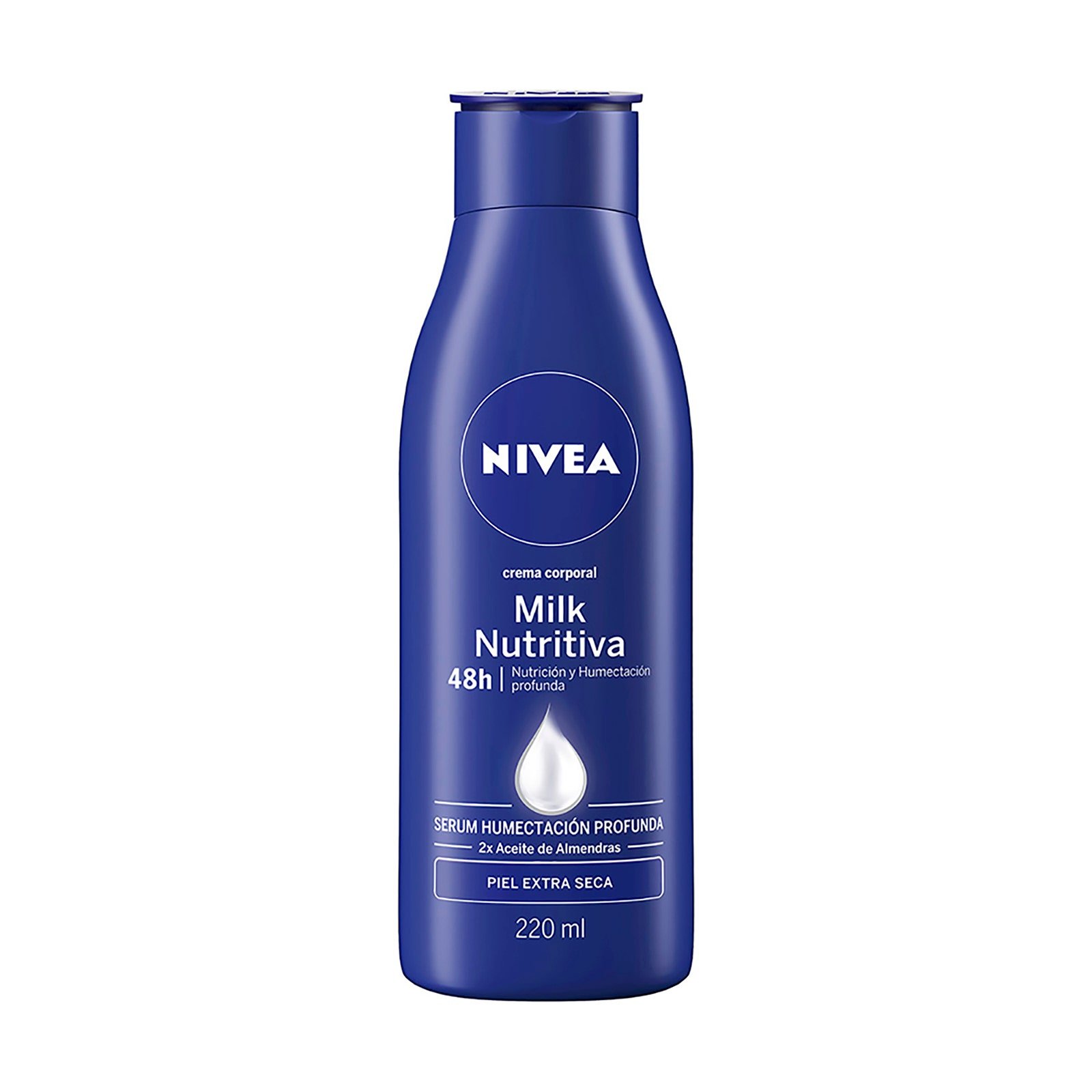 Cream Nivea Milk Nutritiva 220 ml | CMC Pharmacy Cabo Delivery in Cabo Cream Nivea Milk Nutritiva 220 ml