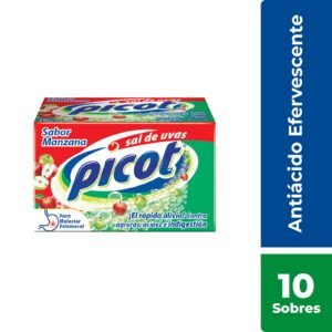 Picot Sal Uvas Antacid Flavor Apple 10 Sachets