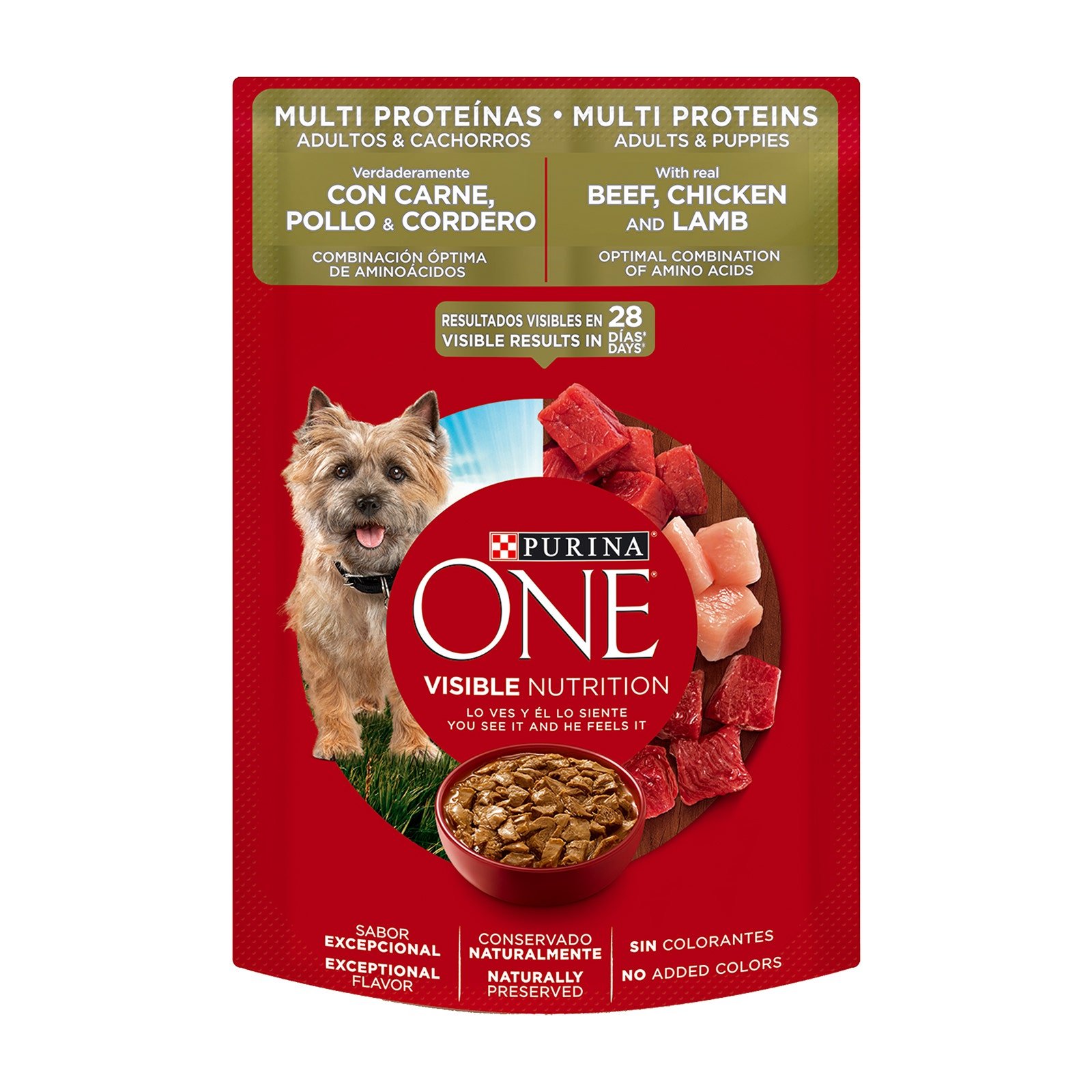 PURINA One Food Wet for Dog multiproteína 85 g | CMC Pharmacy Cabo Delivery in Cabo PURINA One Food Wet for Dog multiproteína 85 g