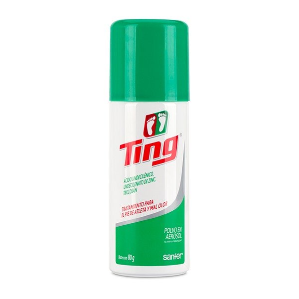 Ting Aerosol 80 g | CMC Pharmacy Cabo Delivery in Cabo Ting Aerosol 80 g