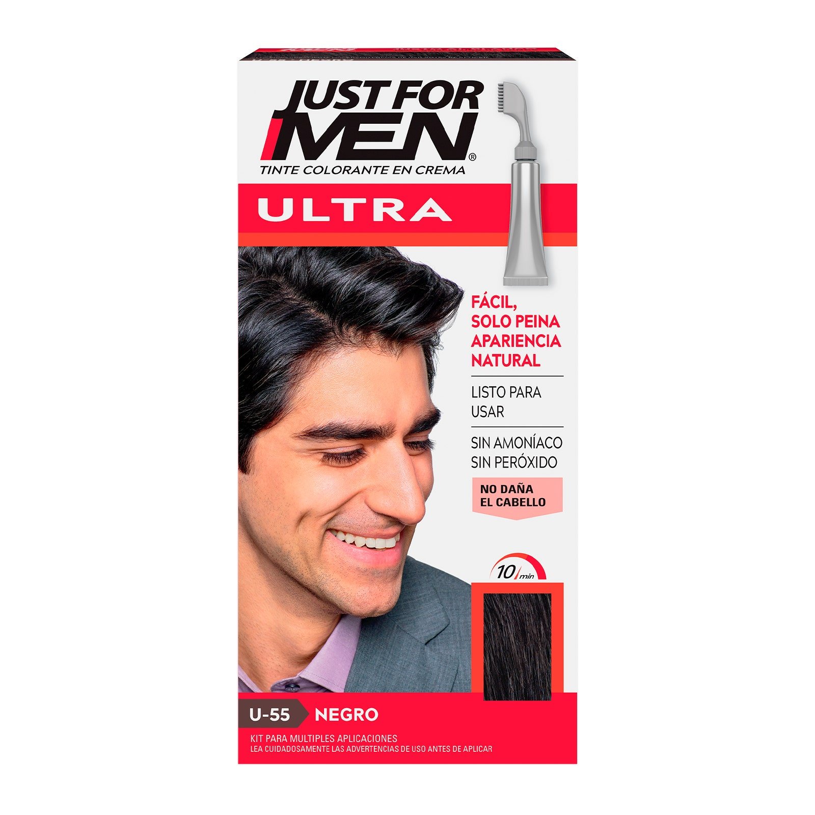 Just For Men Ultra Black U-55 | CMC Pharmacy Cabo Delivery in Cabo Just For Men Ultra Black U-55