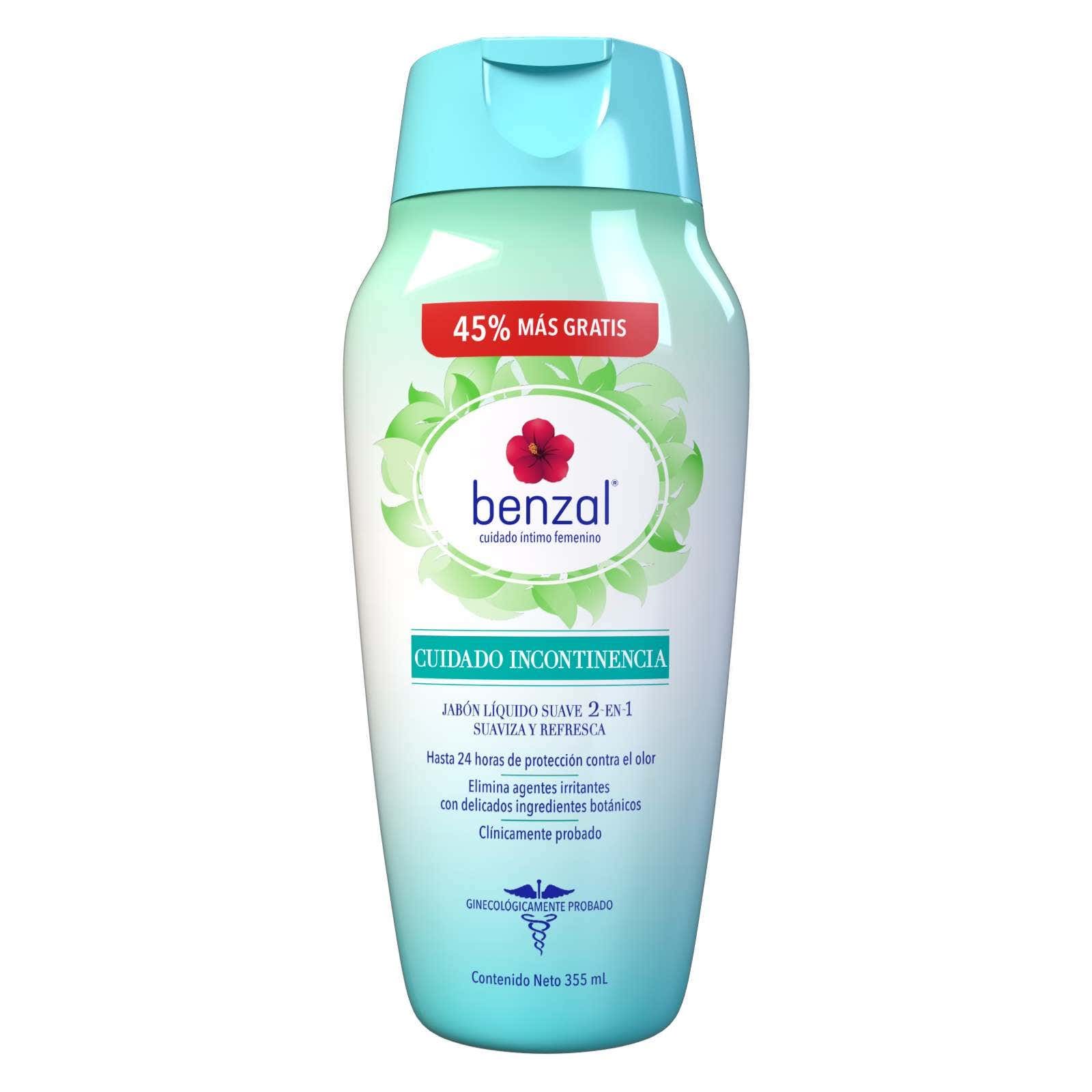 Benzal Wash Care Incontinencia 355 ml | CMC Pharmacy Cabo Delivery in Cabo Benzal Wash Care Incontinencia 355 ml