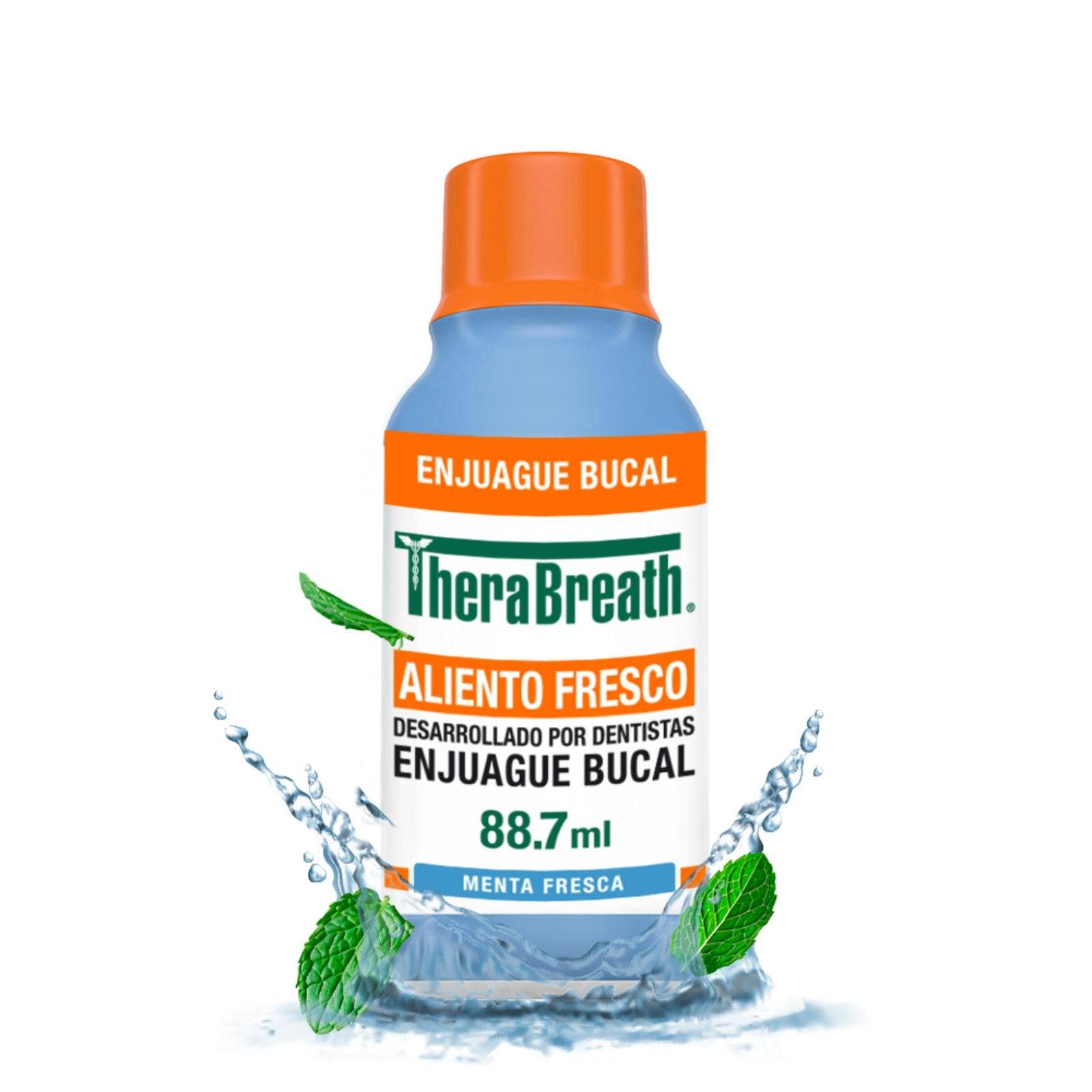 Mouthwash TheraBreath Travel Size Icy Mint 88.7 ml | CMC Pharmacy Cabo Delivery in Cabo Mouthwash TheraBreath Travel Size Icy Mint 88.7 ml