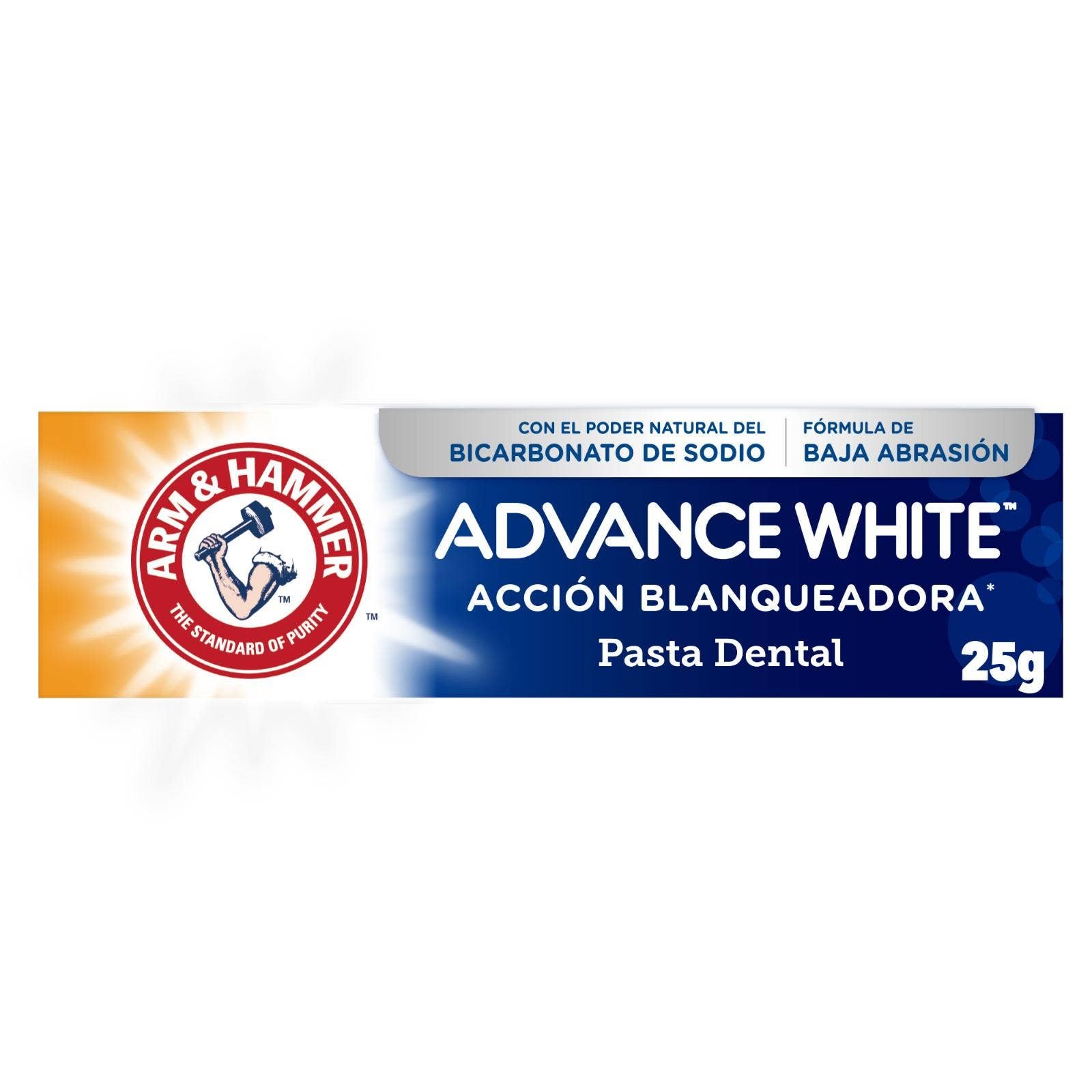Toothpaste Advance White Travel Size 25 g | CMC Pharmacy Cabo Delivery in Cabo Toothpaste Advance White Travel Size 25 g
