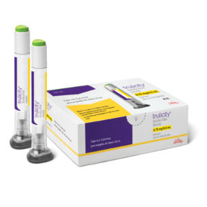 Trulicity 0.75 mg 0.5 ml 2 Plumas