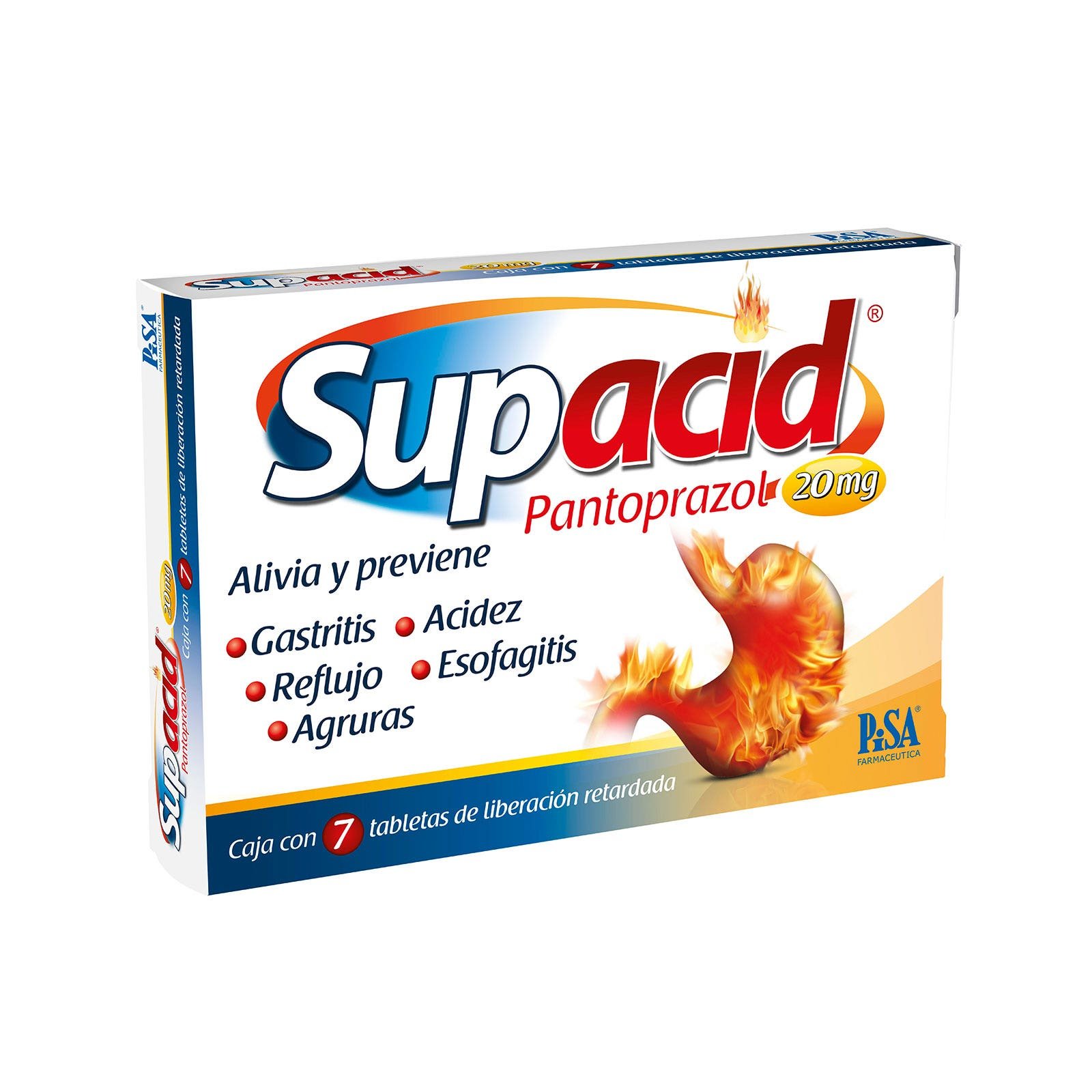 Supacid 20 mg 7 Tablets | CMC Pharmacy Cabo Delivery in Cabo Supacid 20 mg 7 Tablets