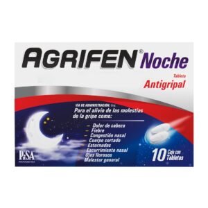 Agrifen Night 500 mg/5 mg/4 mg 10 Tabs