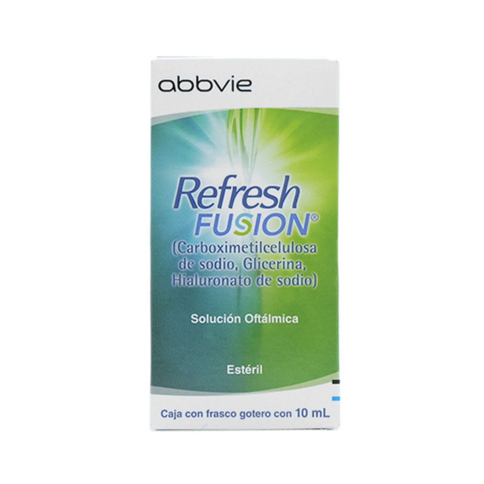 Refresh Fusion Solution Ophthalmic Drops 10 ml | CMC Pharmacy Cabo Delivery in Cabo Refresh Fusion Solution Ophthalmic Drops 10 ml
