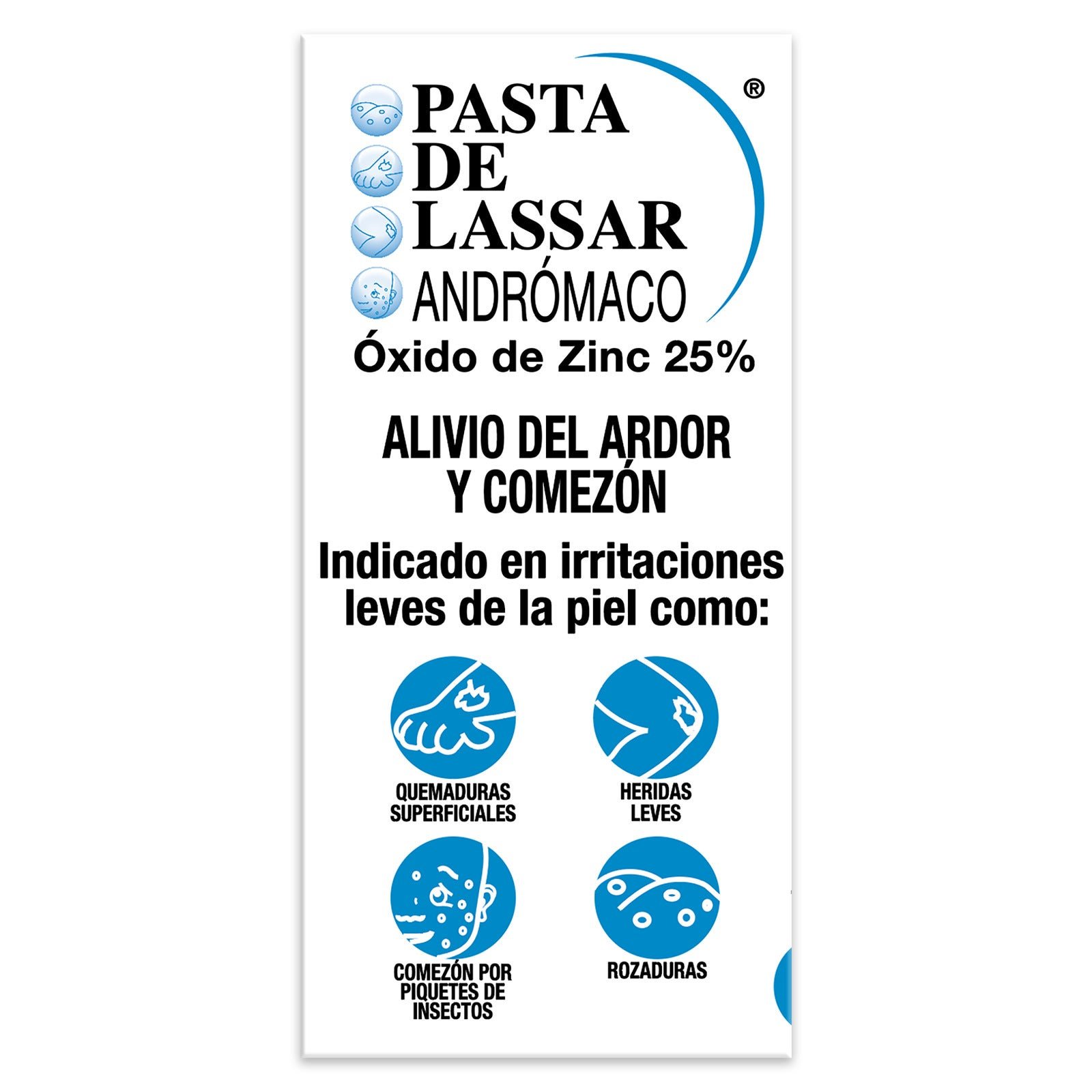 Paste Lassar Andromaco Skin 30 G Tarro | CMC Pharmacy Cabo Delivery in Cabo Paste Lassar Andromaco Skin 30 G Tarro