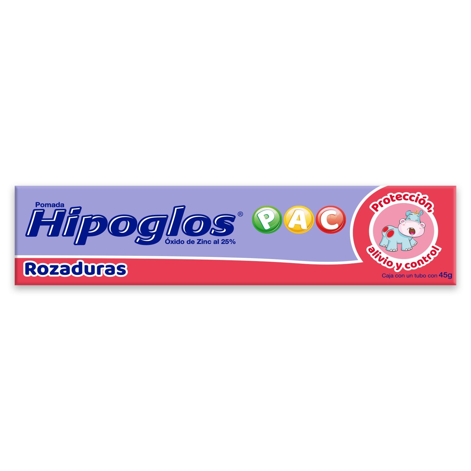 Hipoglos Cream Oxide Zinc 25% Tube 45 g | CMC Pharmacy Cabo Delivery in Cabo Hipoglos Cream Oxide Zinc 25% Tube 45 g