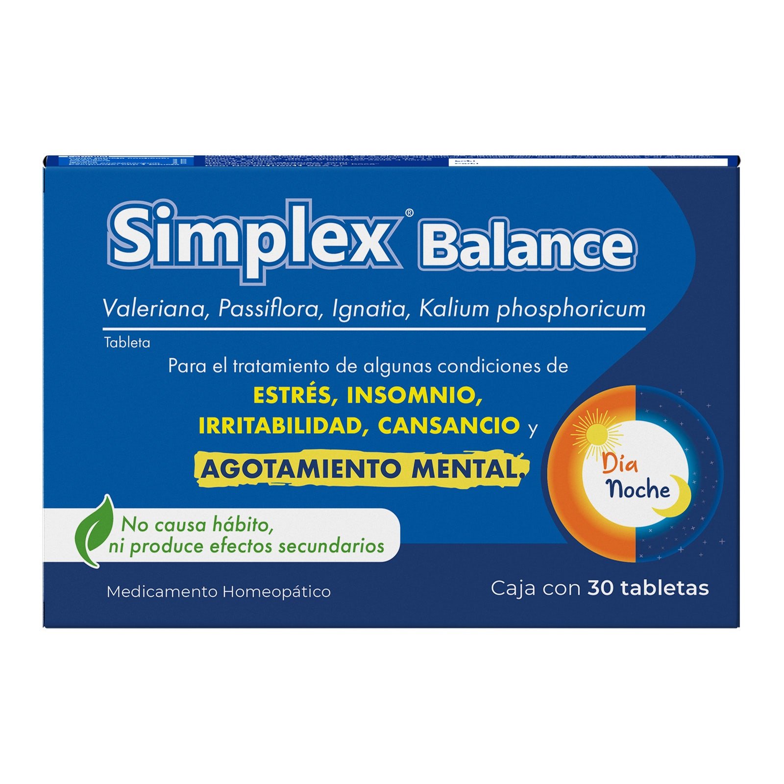 Simplex Balance 30 Tablets | CMC Pharmacy Cabo Delivery in Cabo Simplex Balance 30 Tablets