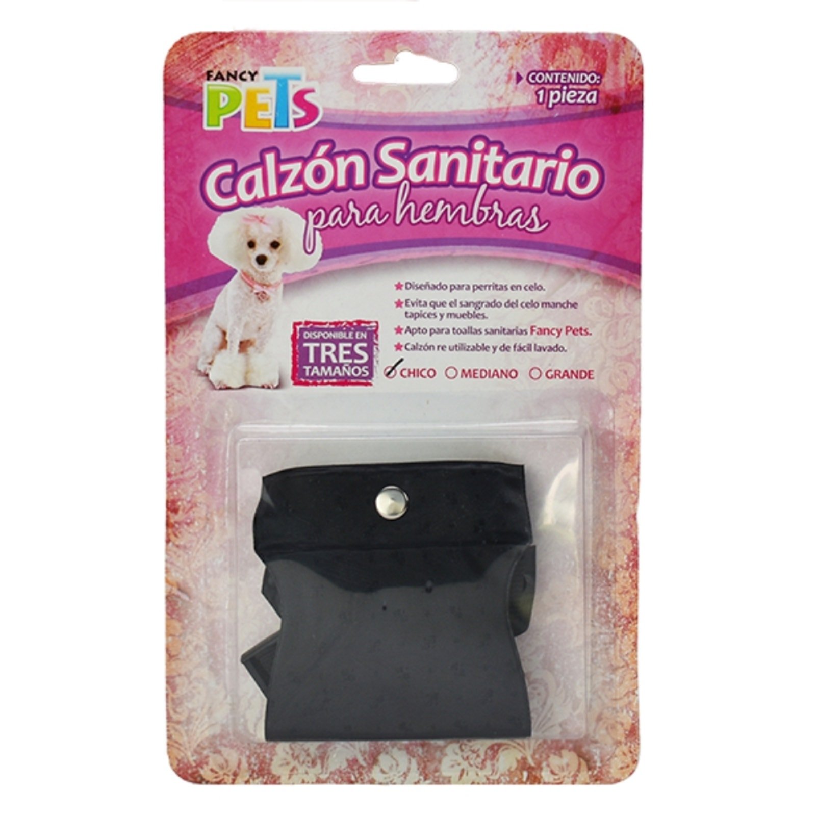 FANCY PETS Calzón Sanitario Reutilizable Hembras Medium | CMC Pharmacy Cabo Delivery in Cabo FANCY PETS Calzón Sanitario Reutilizable Hembras Medium