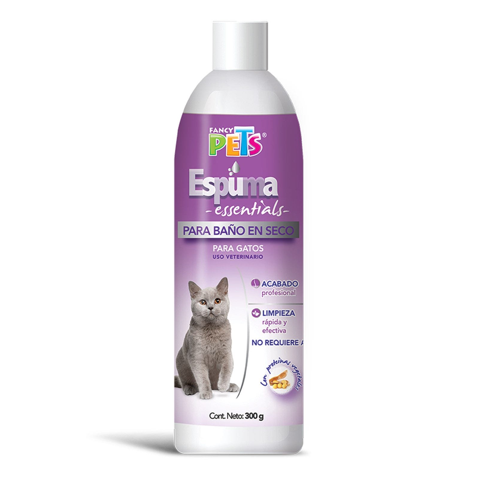 FANCY PETS Foam Bath in Dry for Cats Essentials 300 g | CMC Pharmacy Cabo Delivery in Cabo FANCY PETS Foam Bath in Dry for Cats Essentials 300 g