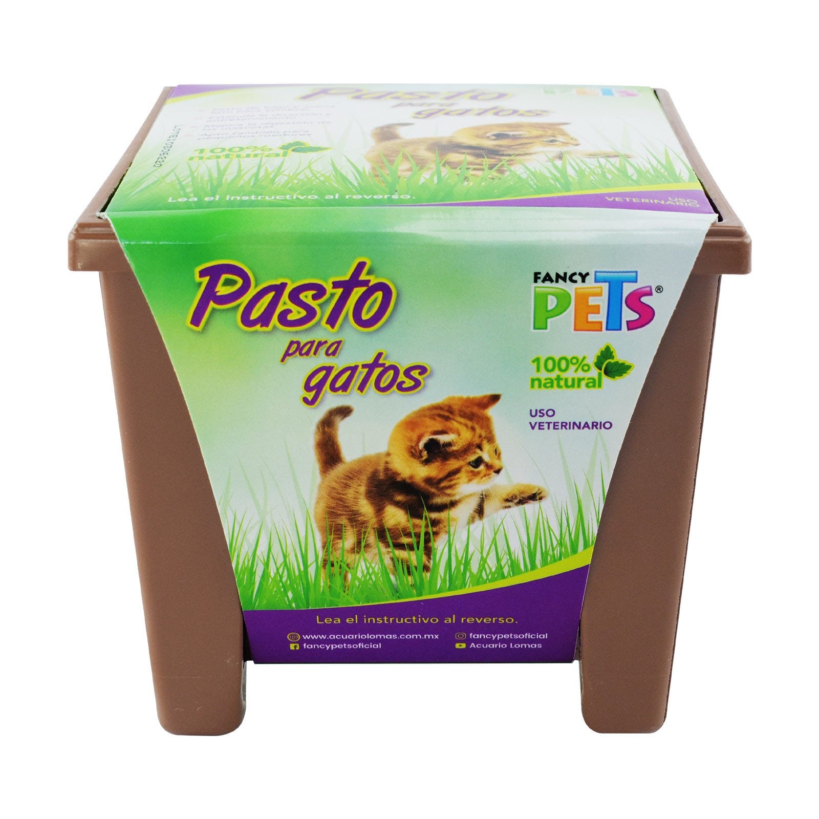 FANCY PETS Pasto Cebada & Avena for Cats | CMC Pharmacy Cabo Delivery in Cabo FANCY PETS Pasto Cebada & Avena for Cats