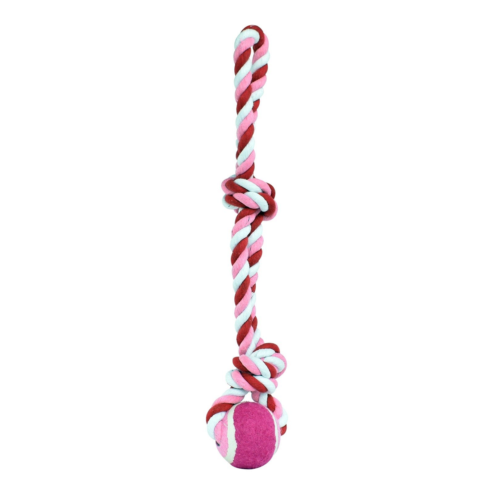 FANCY PETS Toy jaladera Double nudo with Ball tenis Pal Thread | CMC Pharmacy Cabo Delivery in Cabo FANCY PETS Toy jaladera Double nudo with Ball tenis Pal Thread