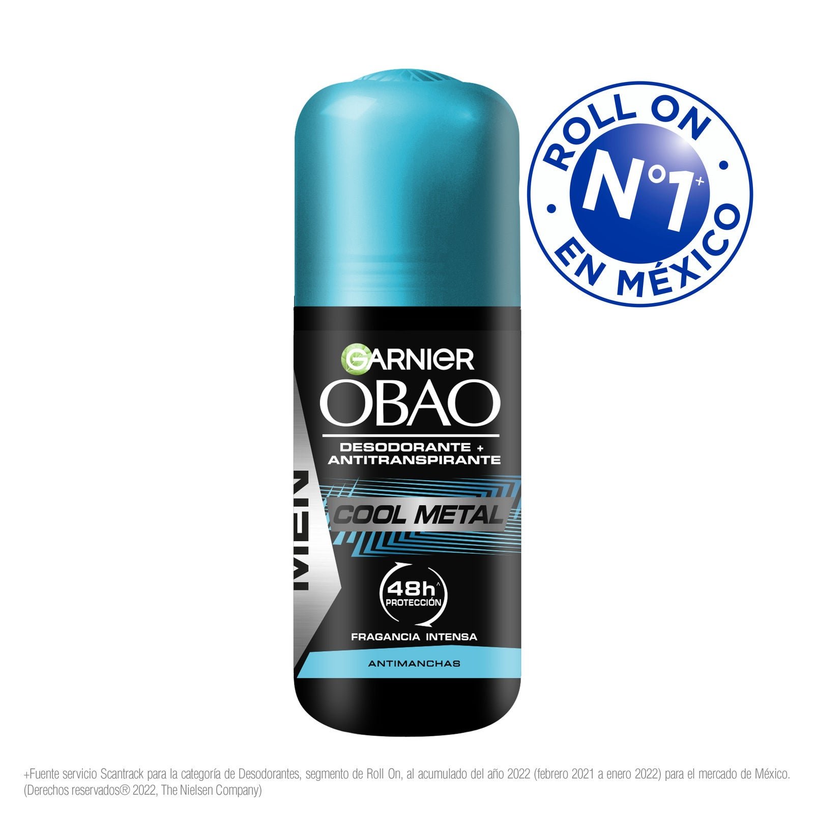 Deodorant Obao Cool Metal Men Roll On 65 g | CMC Pharmacy Cabo Delivery in Cabo Deodorant Obao Cool Metal Men Roll On 65 g