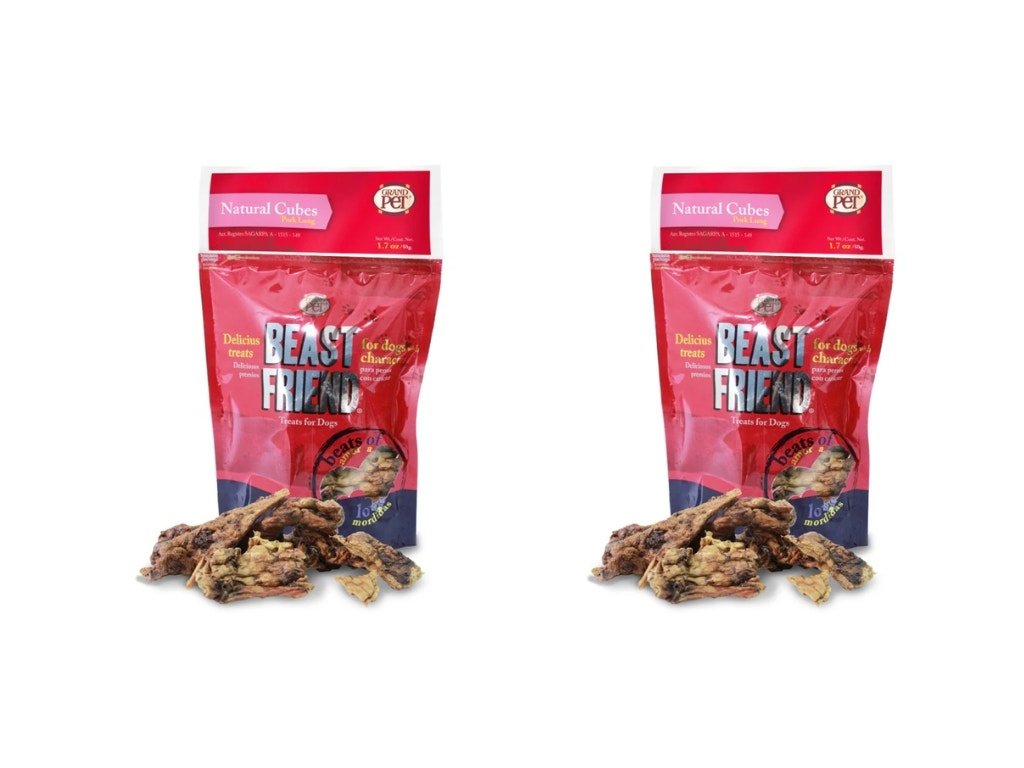 GRANDPET 2 Pack Snacks Pulmón Deshidratado 100 g | CMC Pharmacy Cabo Delivery in Cabo GRANDPET 2 Pack Snacks Pulmón Deshidratado 100 g