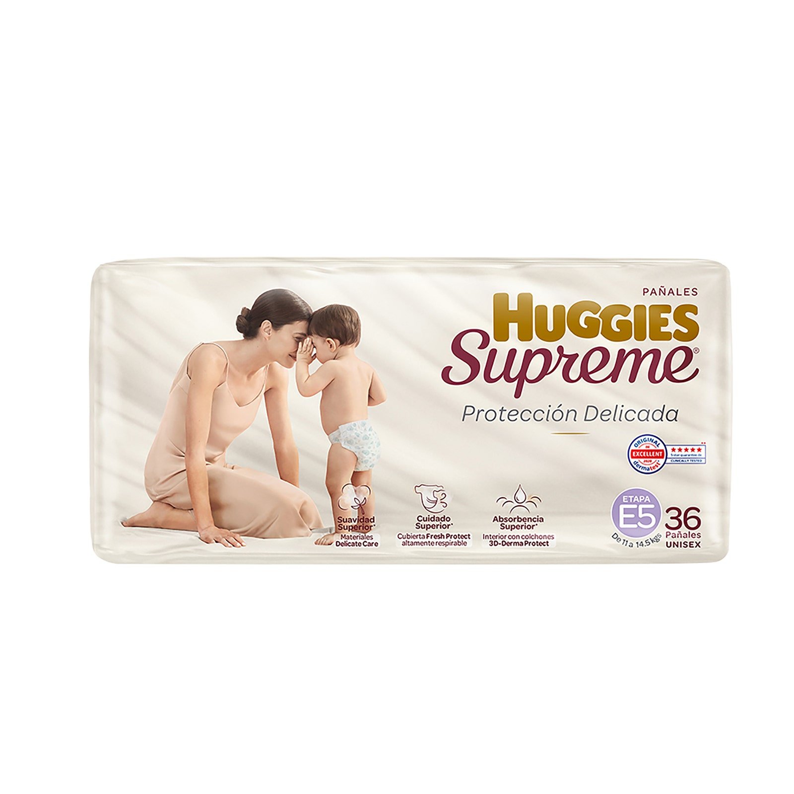 Diaper Huggies Supreme Stage 5 Unisex 36 pcs | CMC Pharmacy Cabo Delivery in Cabo Diaper Huggies Supreme Stage 5 Unisex 36 pcs