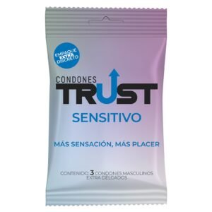 Preservativo Trust Sensitivo 3 pcs