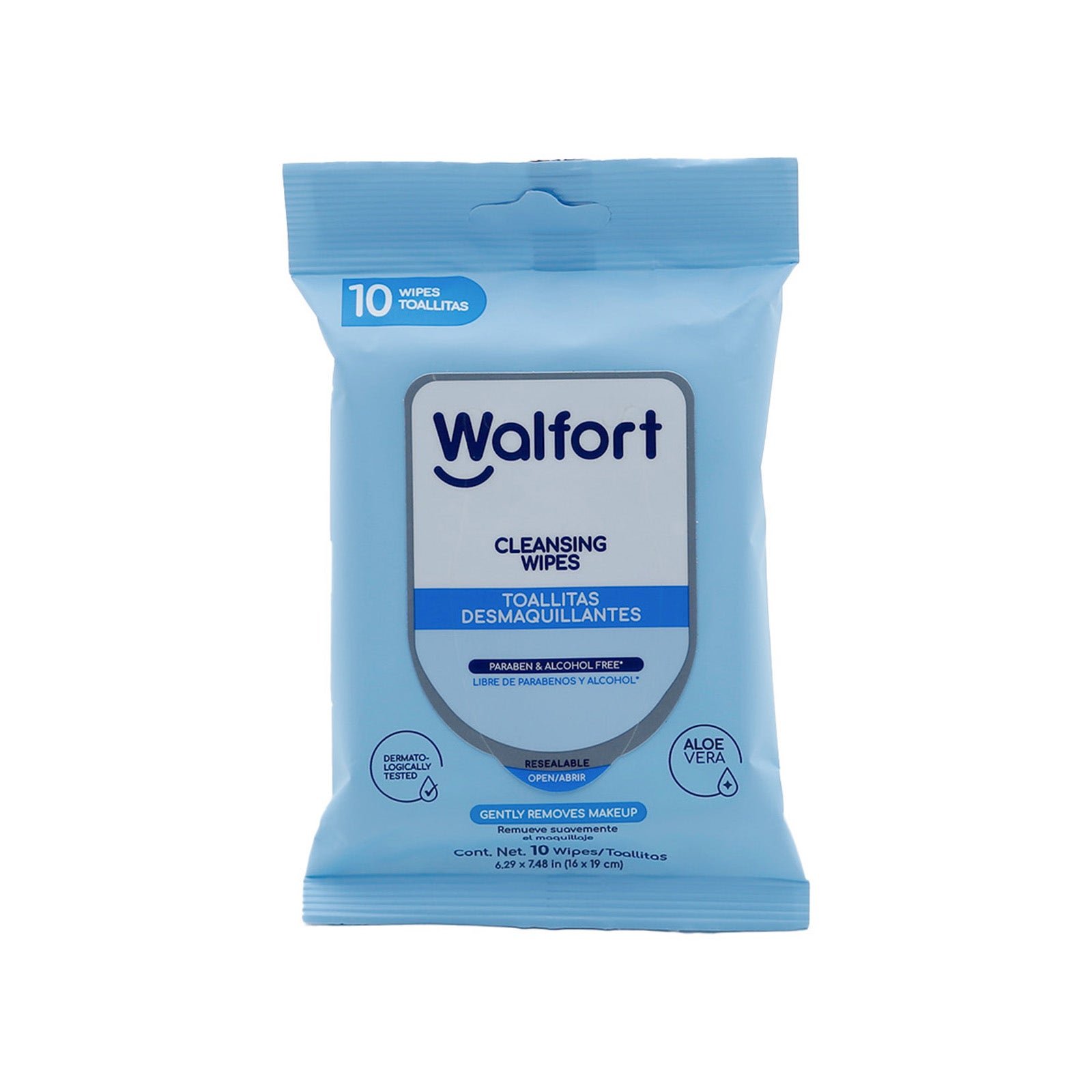 Walfort Towels Makeup Removers 10 Pieces | CMC Pharmacy Cabo Delivery in Cabo Walfort Towels Makeup Removers 10 Pieces