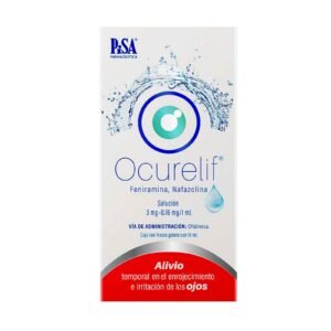 Ocurelif Drops 3 mg/0.16 mg Bottle 15 ml