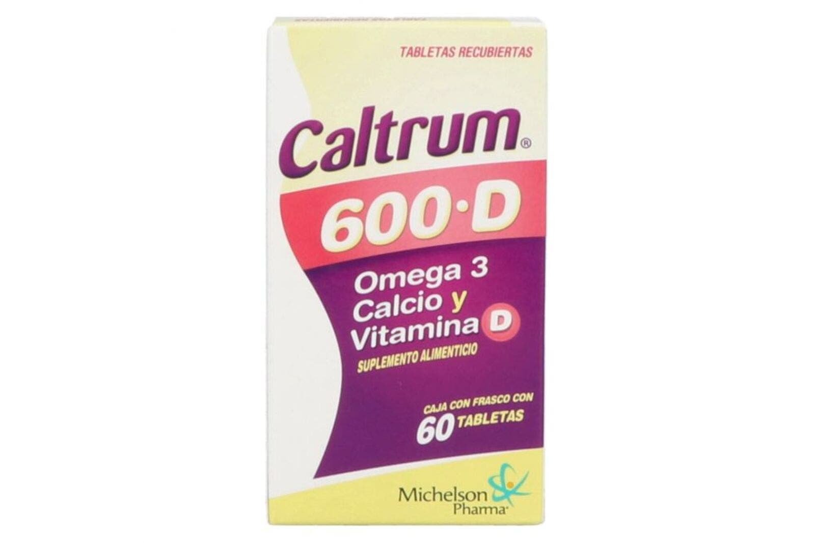 Caltrum 600+D 60 Tablets Recubiertas | CMC Pharmacy Cabo Delivery in Cabo Caltrum 600+D 60 Tablets Recubiertas